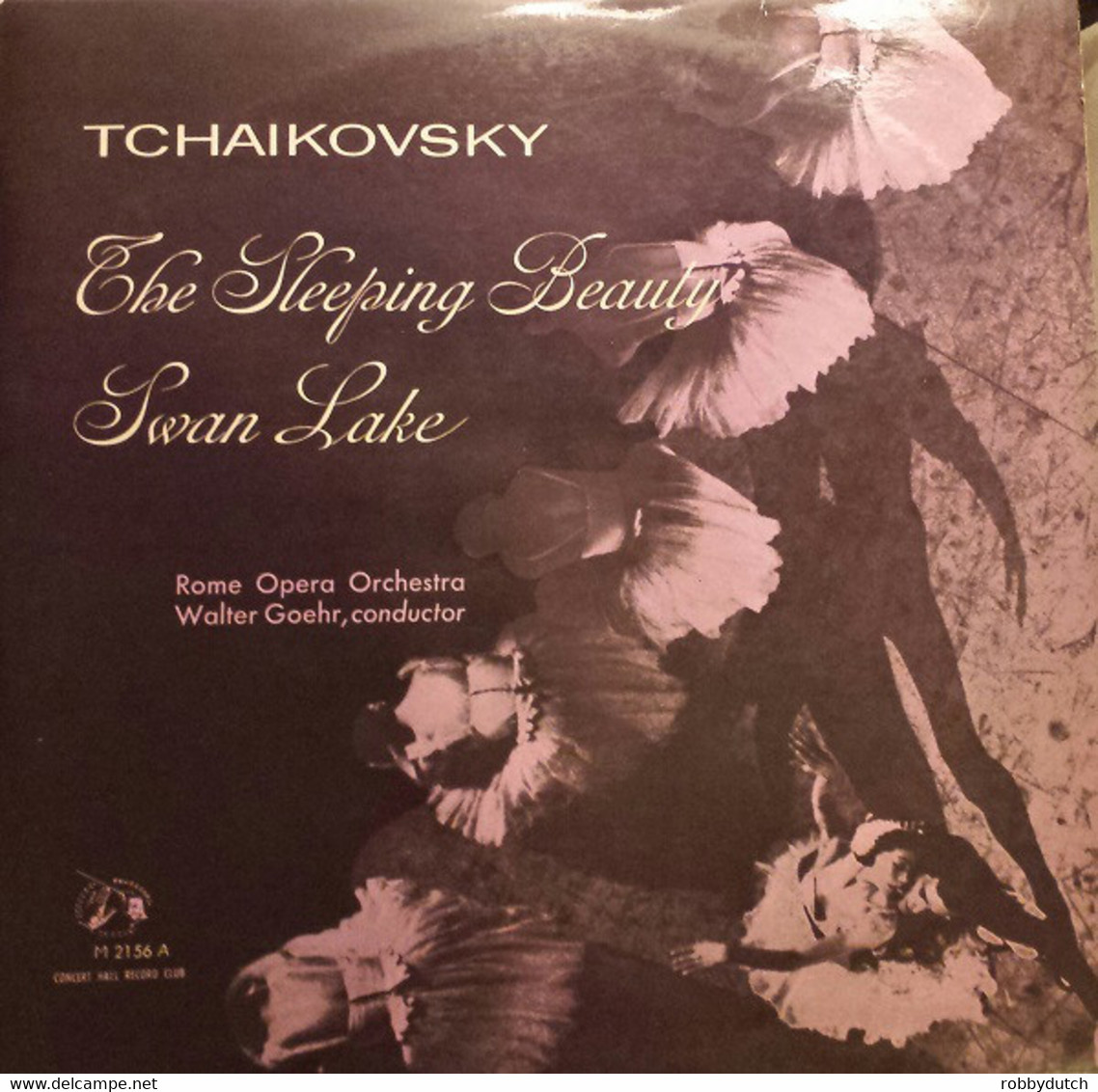 * LP *  TSCHAIKOVSKY - THE SLEEPING BEAUTY / SWAN LAKE - ROME OPERA ORCHESTRA / WALTER GOEHR - Opéra & Opérette