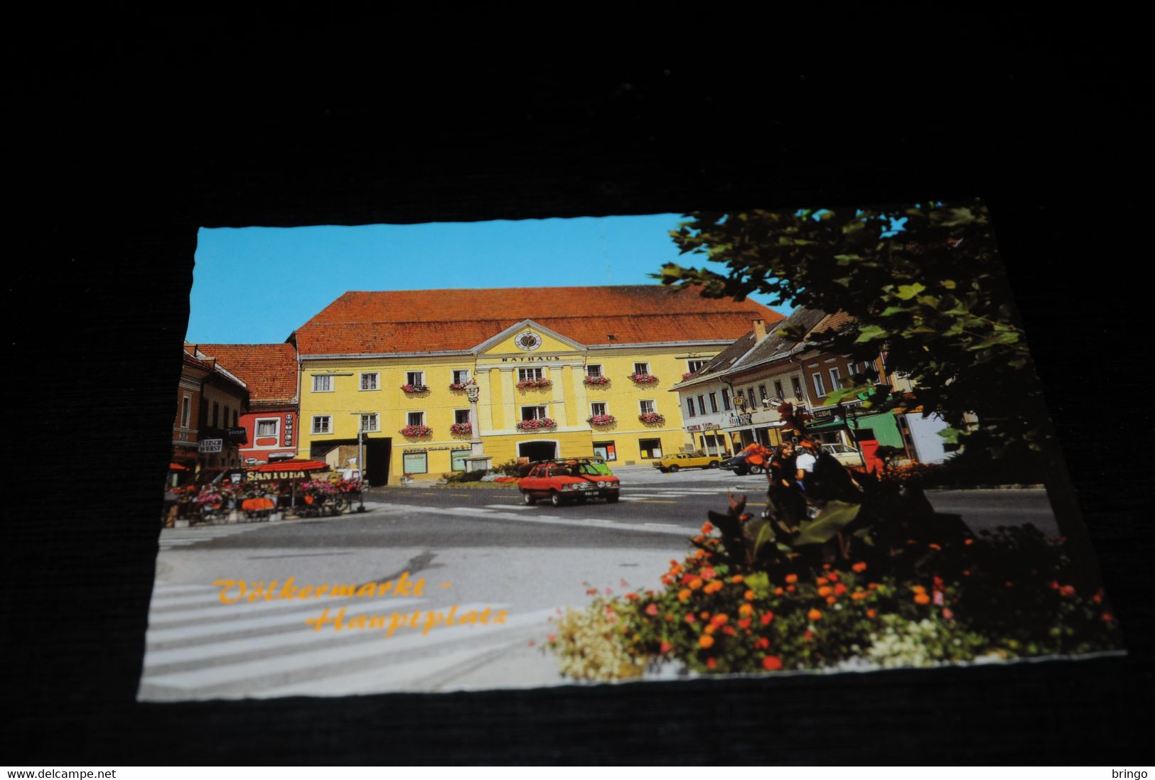 38834-                     VÖLKERMARKT, HAUPTPLATZ MIT RATHAUS, KÄRNTEN - Völkermarkt