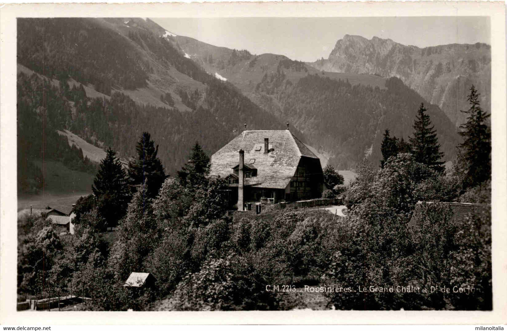 Rossinieres - Le Grand Chalet (2213) - Rossinière