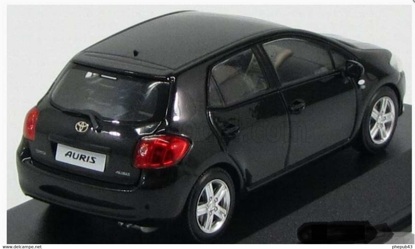 Toyota Auris - 5 Doors - 2007 - Black - Minichamps (Toyota) - Minichamps