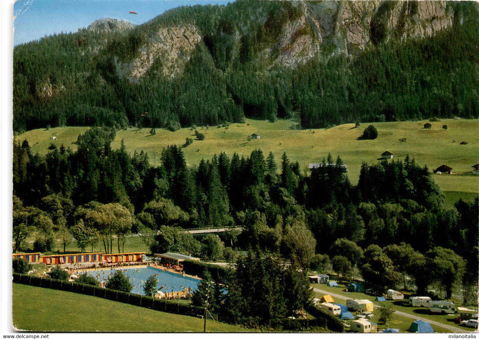 Piscine Et Camping Chateau D'Oex-Rougemont (510) * 6. 8. 1970 - Rougemont