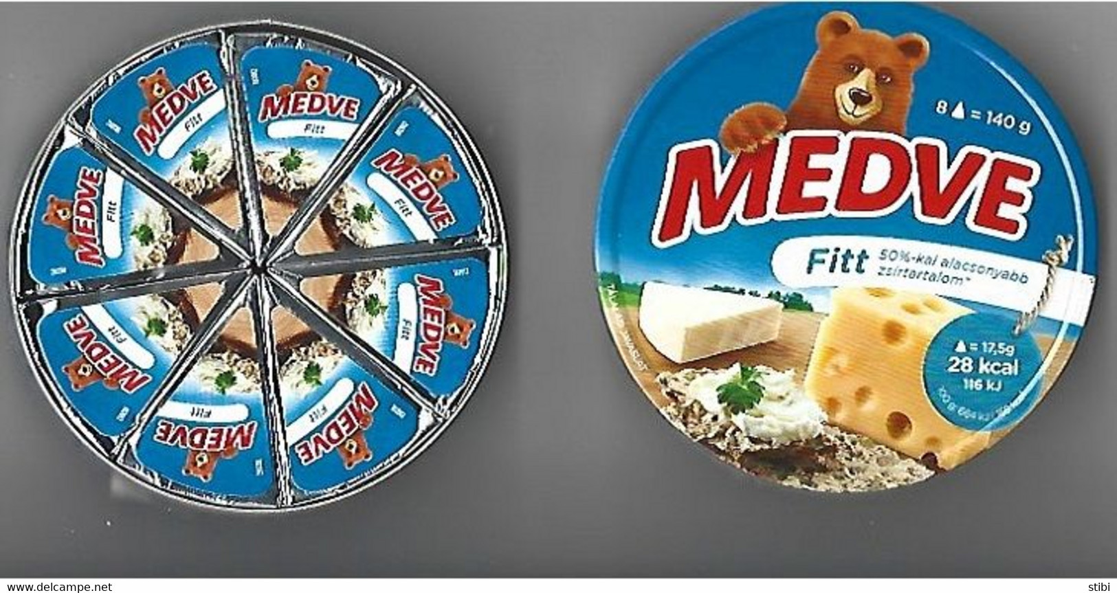 HUNGARY - CHEESE LABELS - FITT - NEW - Cheese