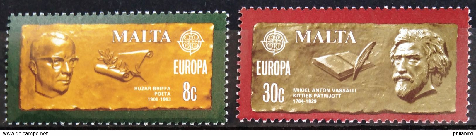 EUROPA 1980 - MALTE                  N° 603/604                        NEUF** - 1980