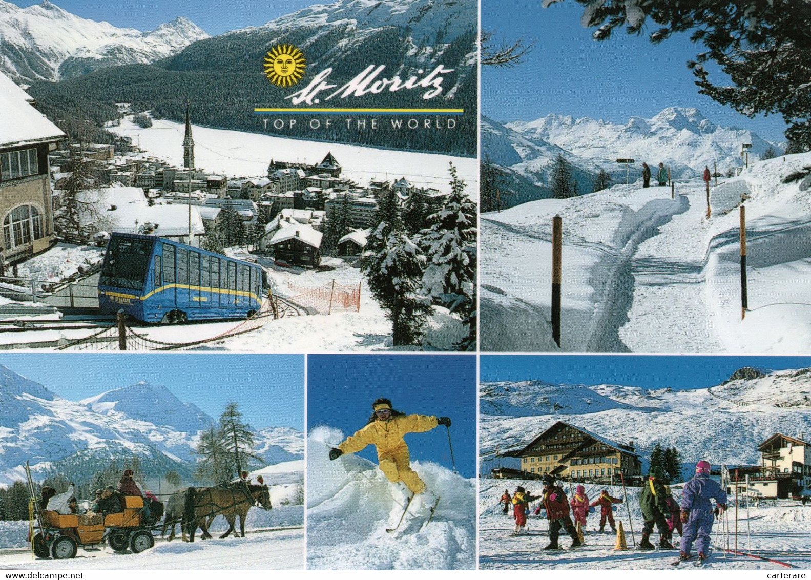 SUISSE,HLVETIA,SWISS,SWITZERLAND,SVIZZERA,SCHWEIZ,GRISONS,SAINT MORITZ - St. Moritz