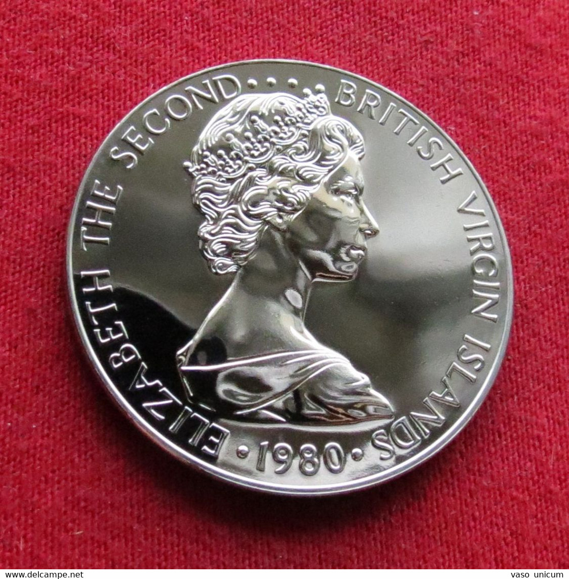 British Virgin Islands 50 Cents 1980 Bird Minted 1007 Coins UNC - Jungferninseln, Britische