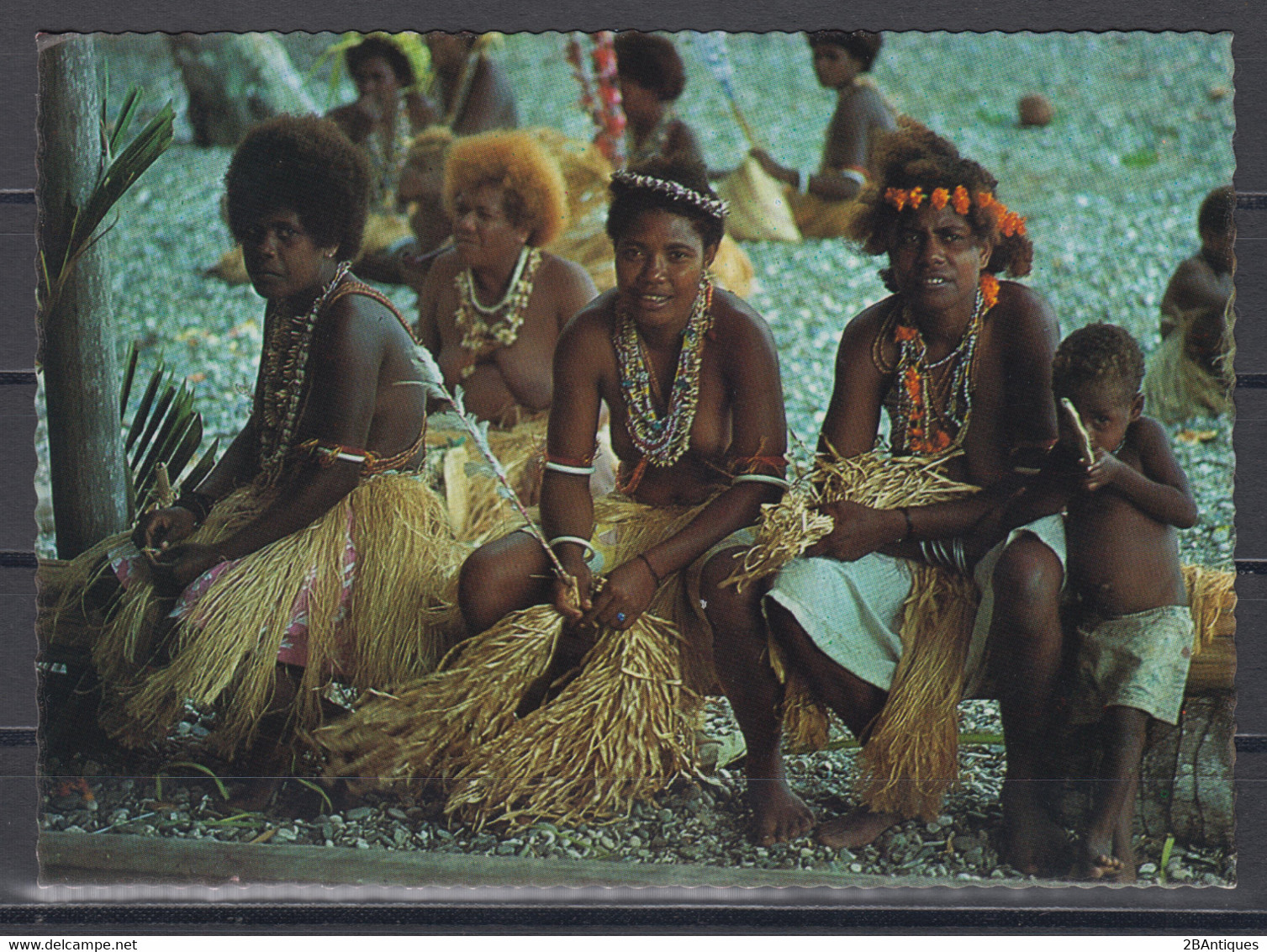 NEW CALEDONIA 1970s - Postcard With 7 Stamps - Covers & Documents