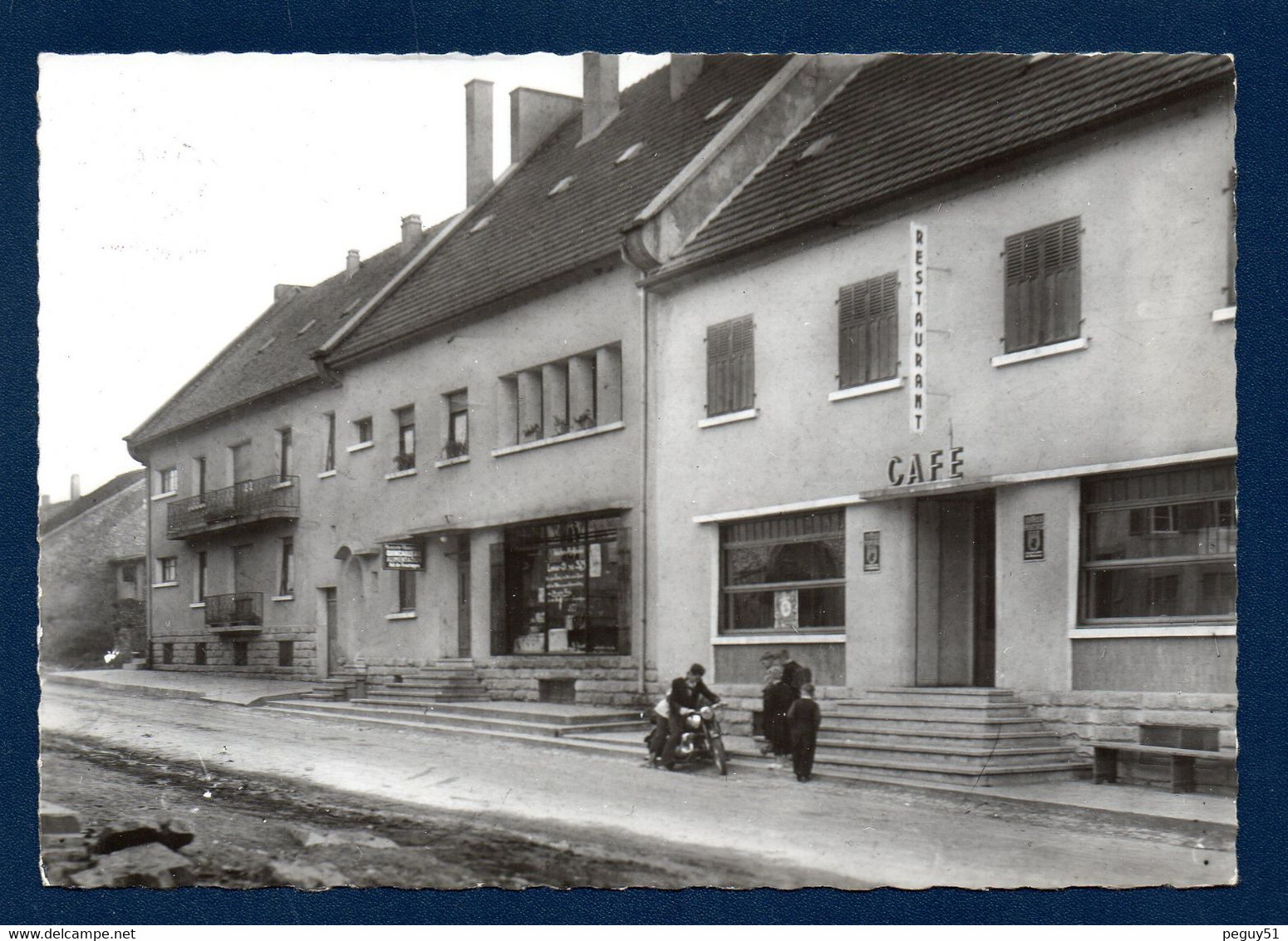 57. Diebling. Café-Restaurant Et. Hasdenteufel. Quincaillerie-Alimentation.  71, Rue Principale. 1987 - Otros & Sin Clasificación