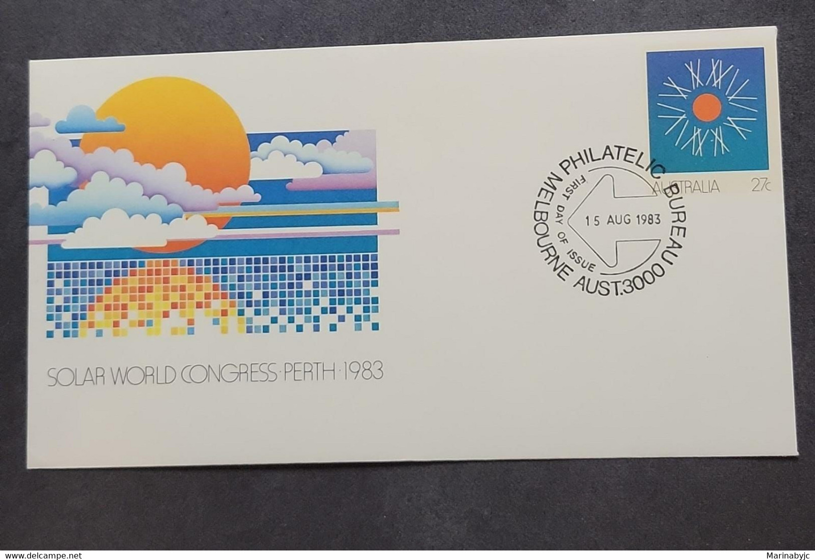 P) 1983 AUSTRALIA, SOLAR WORLD CONGRESS PERTH, POSTAL STATIONERY, MNH - Altri & Non Classificati