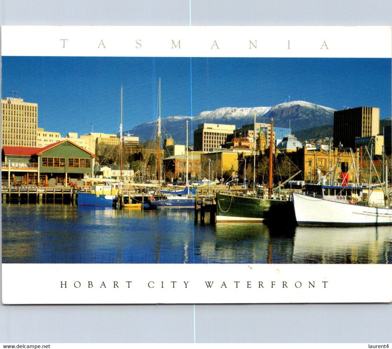 (1 F 33) Australia - TAS - Hobart Waterfront (with Eagle Stamp) - Hobart