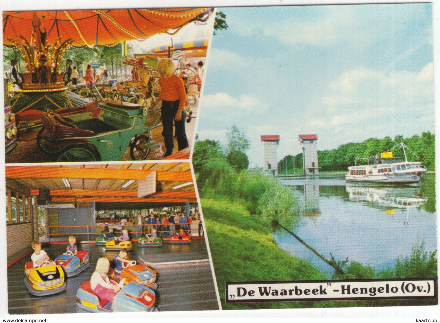 Hengelo - 'De Waarbeek' - Draaimolen/Carrousel, Botsauto's/Bumpercars - Salonboot - (Overijssel, Nederland/Holland) - Hengelo (Ov)