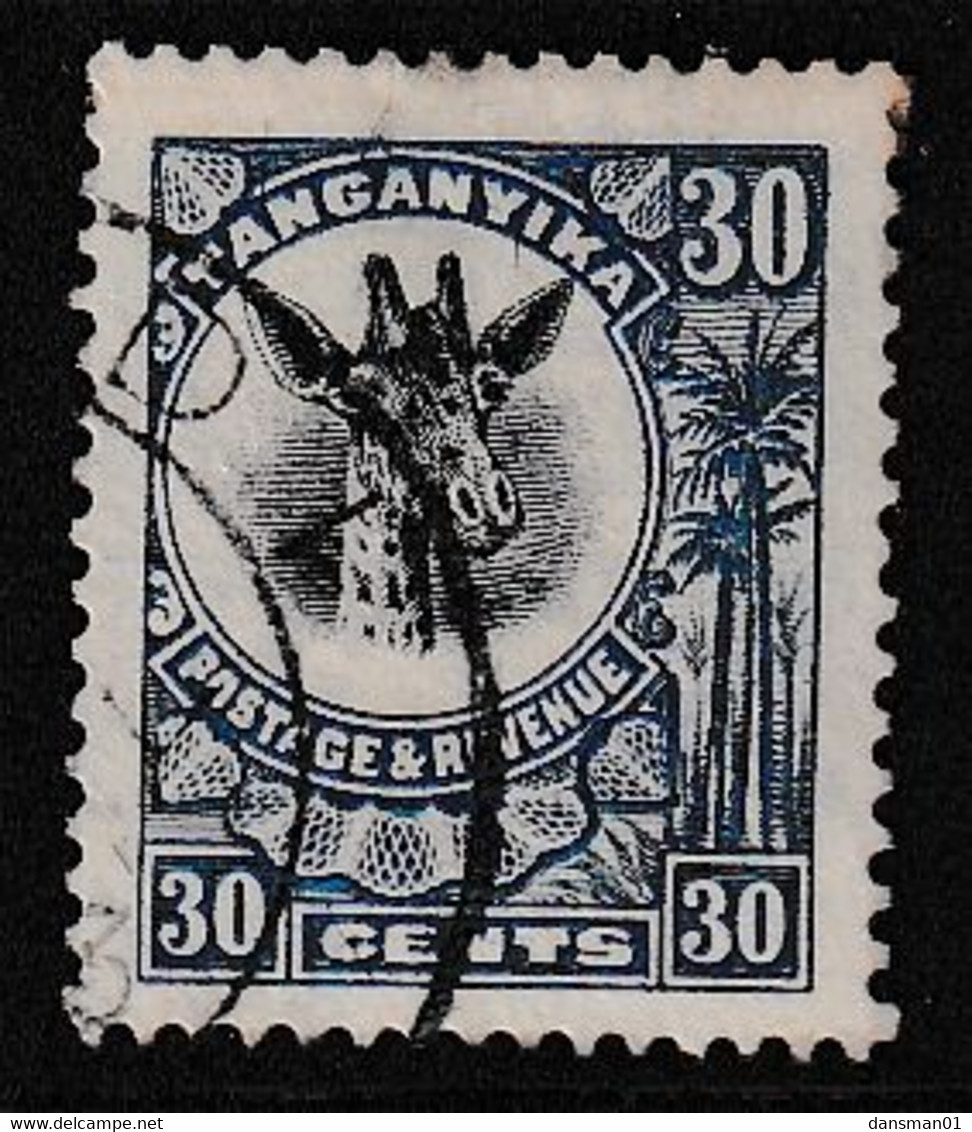 Tanganyika 1922 Giraffe SG 79 Used - Tanganyika (...-1932)