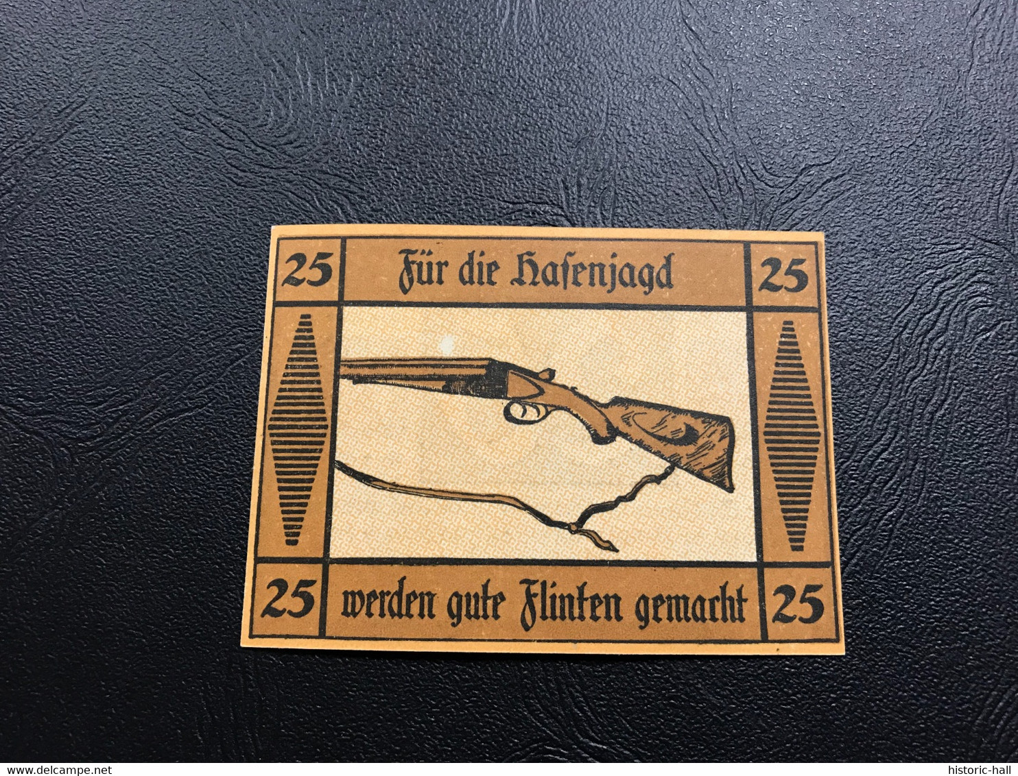 Notgeld - Billet Necéssité Allemagne - 25 Pfennig - Suhl (fusil De Chasse) 1922 - Non Classés