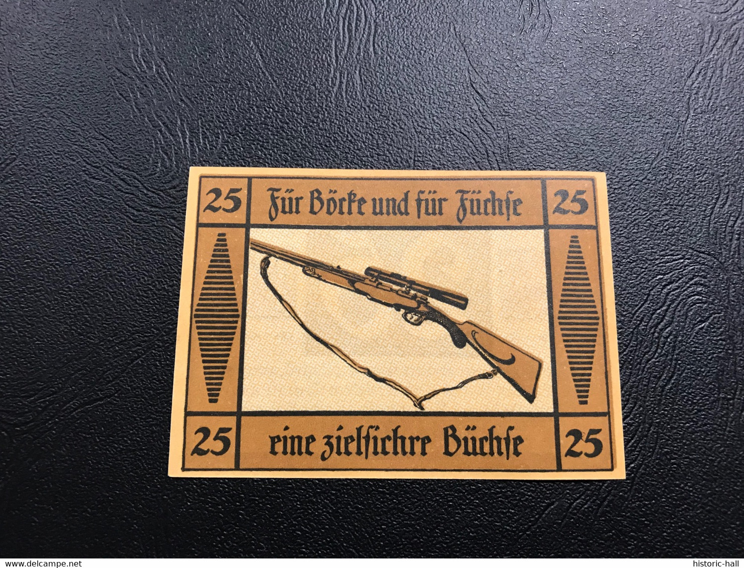 Notgeld - Billet Necéssité Allemagne - 25 Pfennig - Suhl (fusil à Lunette) 1922 - Zonder Classificatie