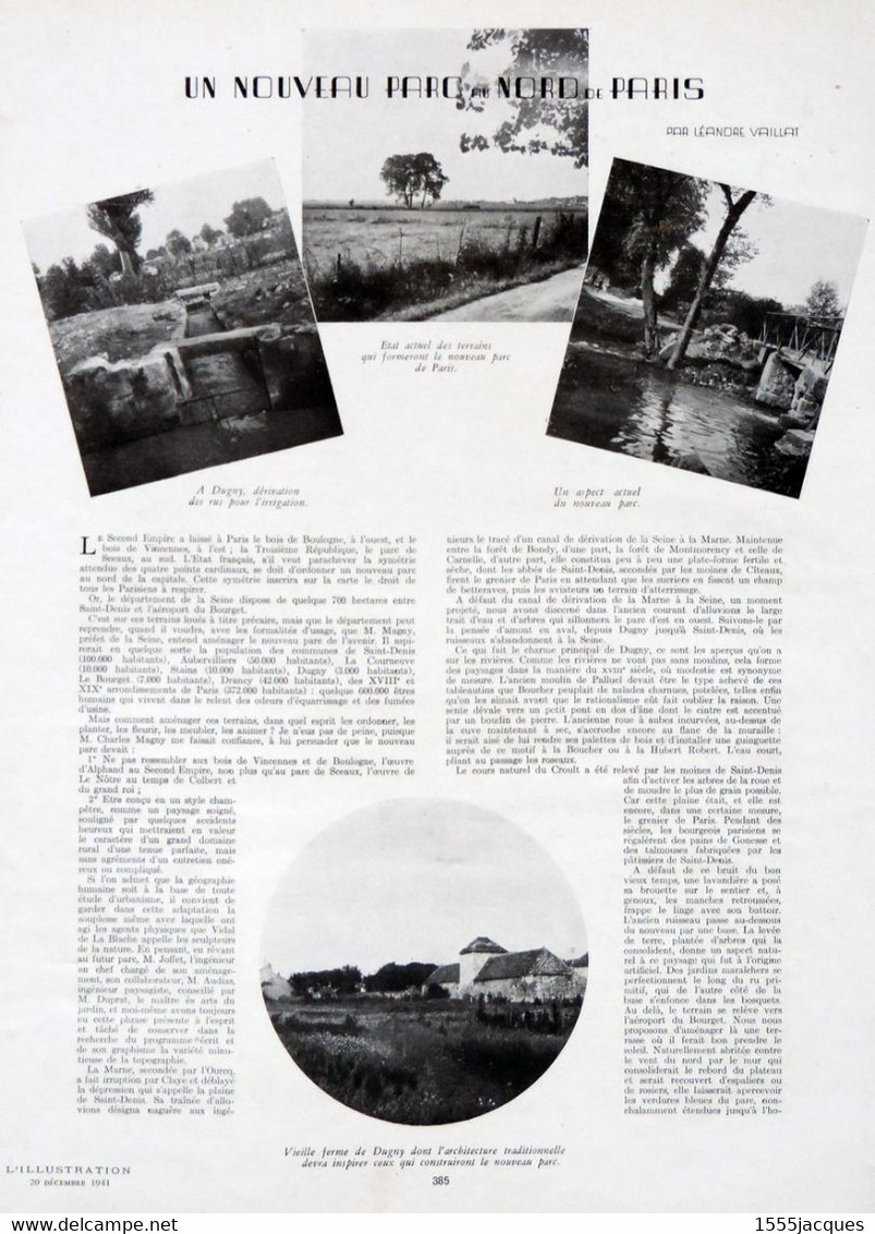 L'ILLUSTRATION N° 5154 20-12-1941 SINGAPOUR NAMSHEE GUAM MIDWAY OKA DUGNY ARNOUVILLE MOZART HUGO COTONOU