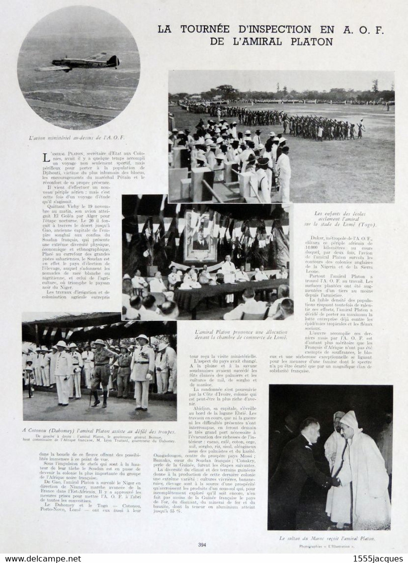 L'ILLUSTRATION N° 5154 20-12-1941 SINGAPOUR NAMSHEE GUAM MIDWAY OKA DUGNY ARNOUVILLE MOZART HUGO COTONOU