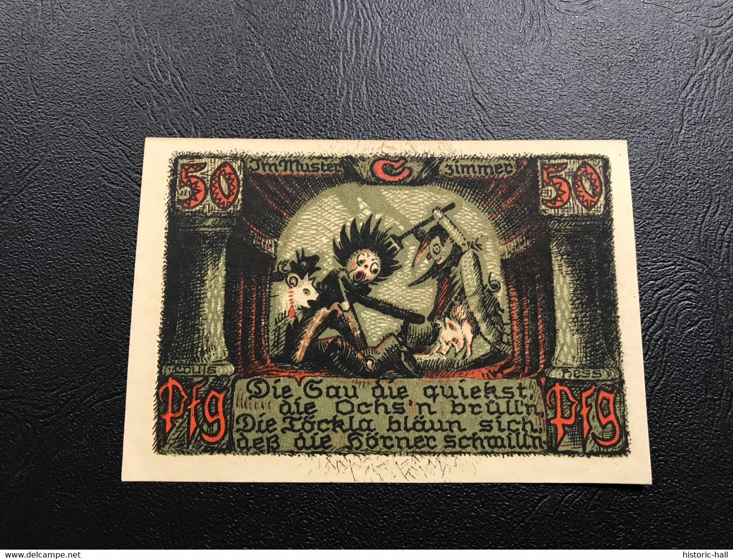 Notgeld - Billet Necéssité Allemagne - 50 Pfennig - Sonneberg - 1 Juillet  1922 - Sin Clasificación