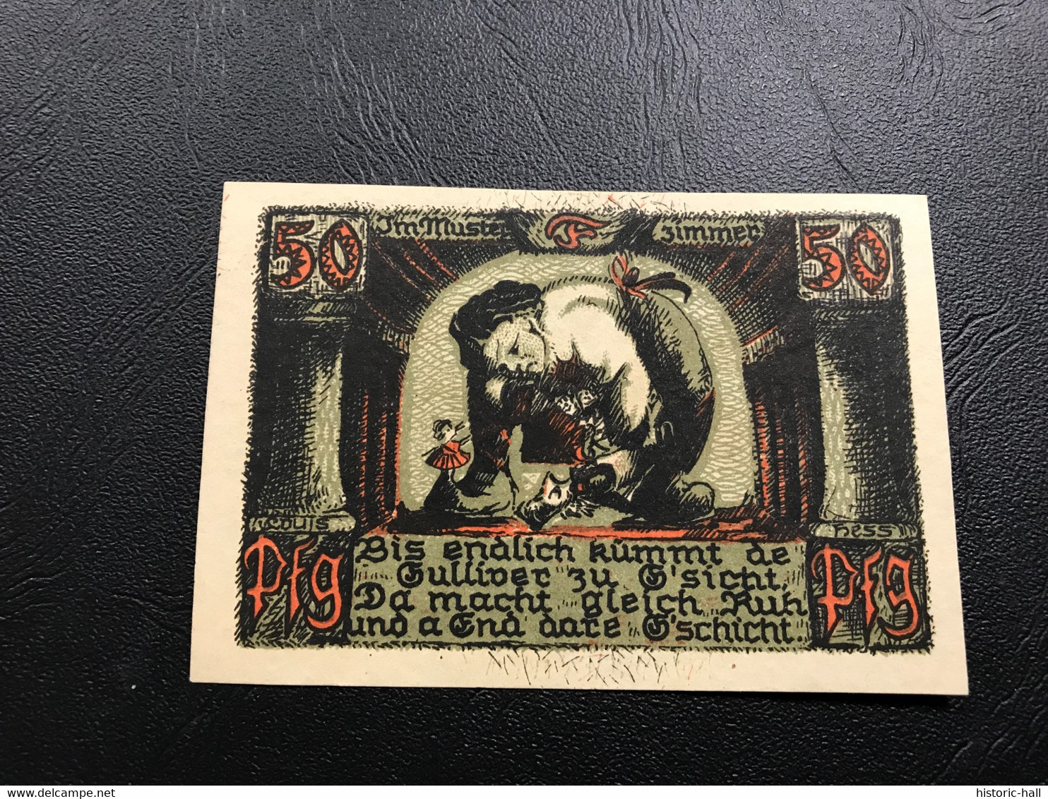 Notgeld - Billet Necéssité Allemagne - 50 Pfennig - Sonneberg - 1 Juillet  1922 - Ohne Zuordnung