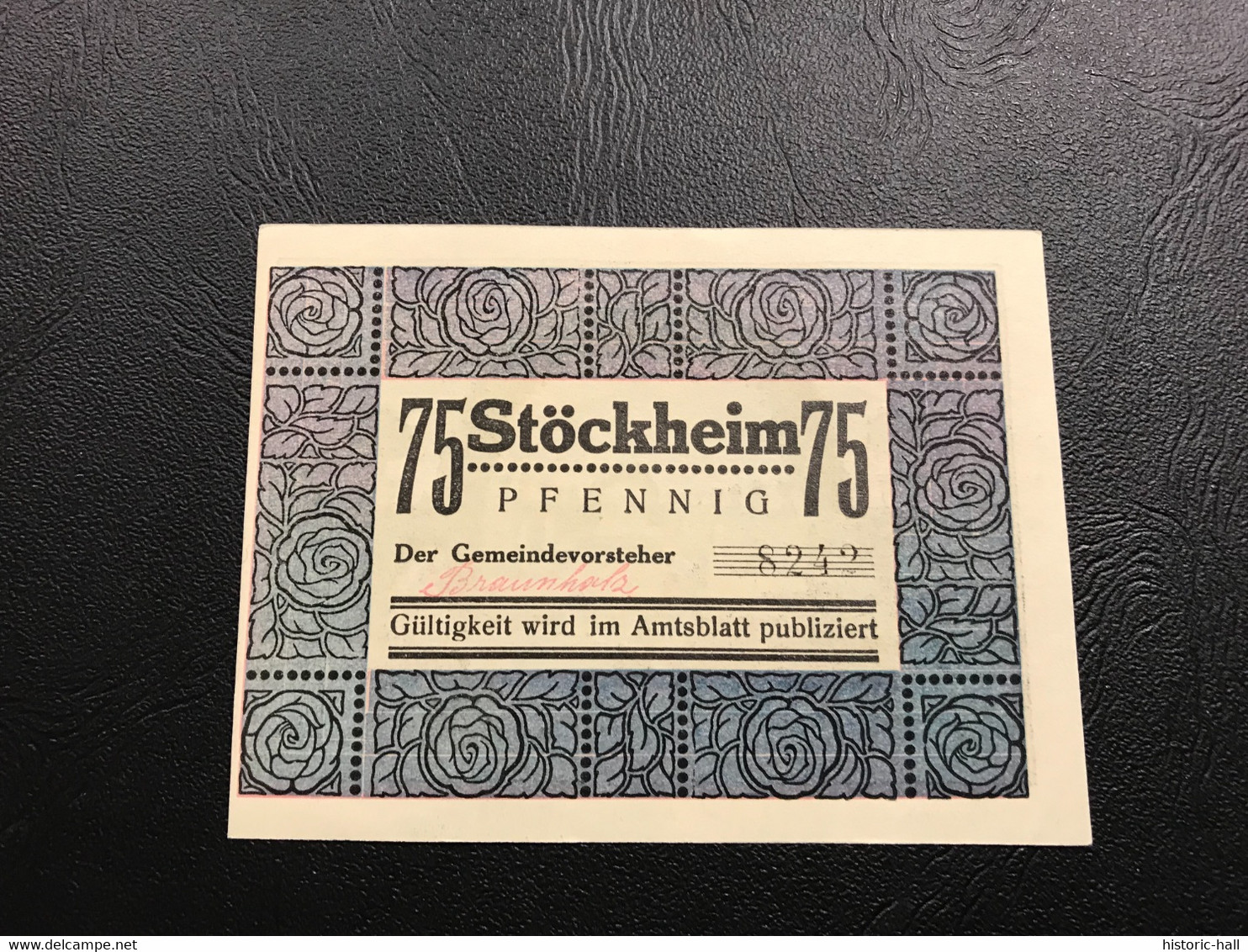 Notgeld - Billet Necéssité Allemagne - 75 Pfennig - Stöckheim - 1921 - Non Classés