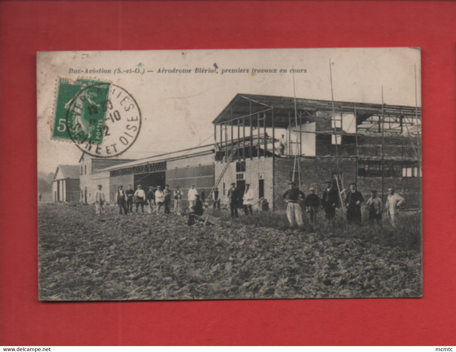 CPA -  Buc Aviation -(S.-et-O.) - Aérodrome Blériot, Premiers Travaux En Cours - Buc