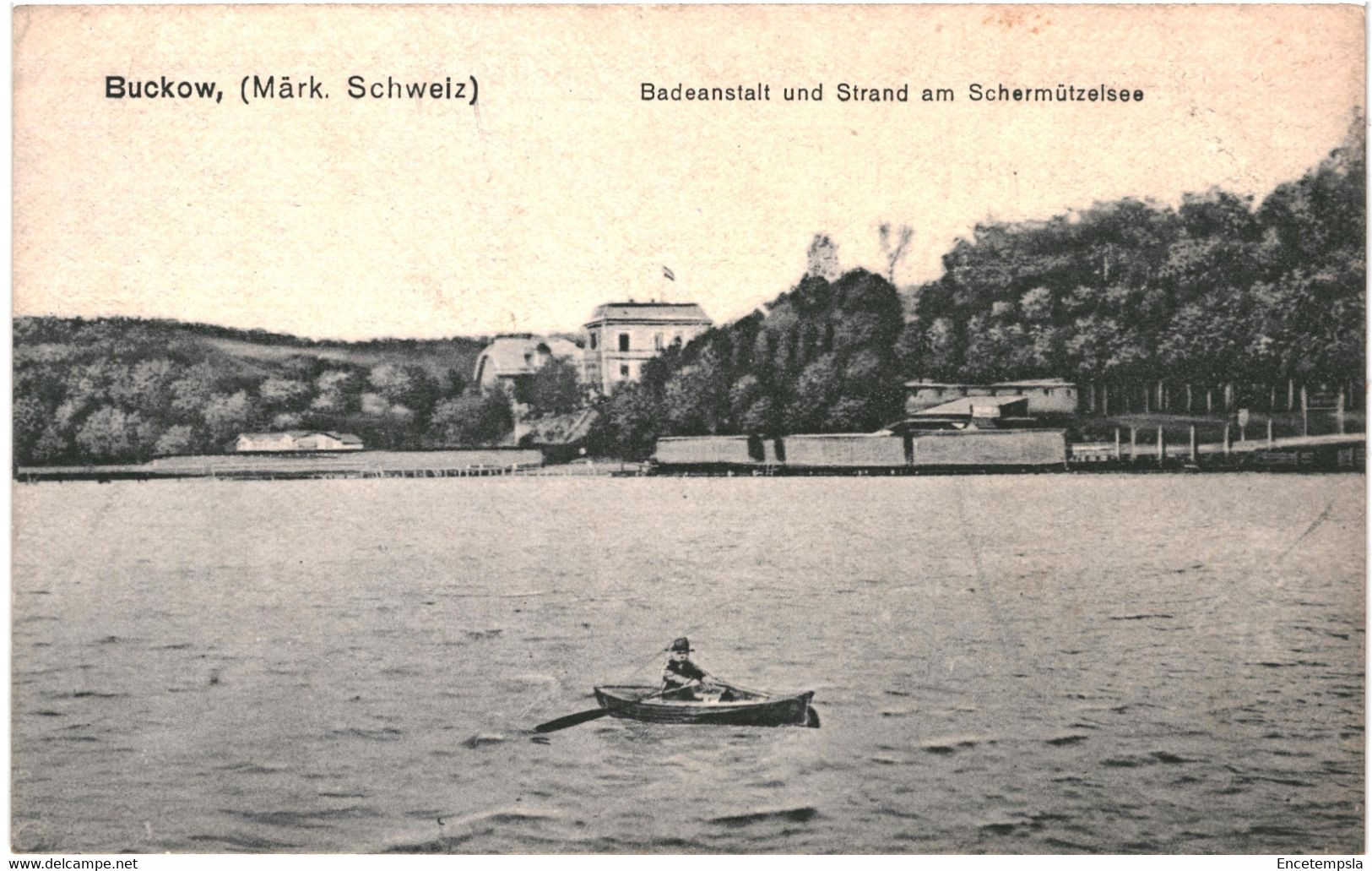 CPA - Carte Postale - Germany-  Buckow  Badeanstalt Und Strand Am Schermützelsee  VM43813+ - Buchholz