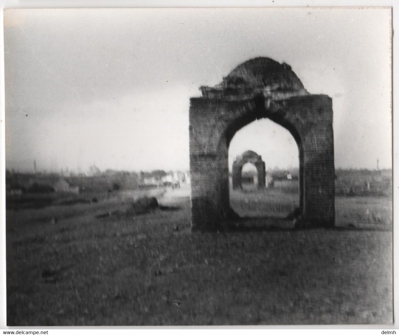 Tirage Années 70 D'après Plaque De Verre Archive Pharmacien Paul Guerre Dardanelles MACEDONIA PRILEP 1918 - Non Classificati