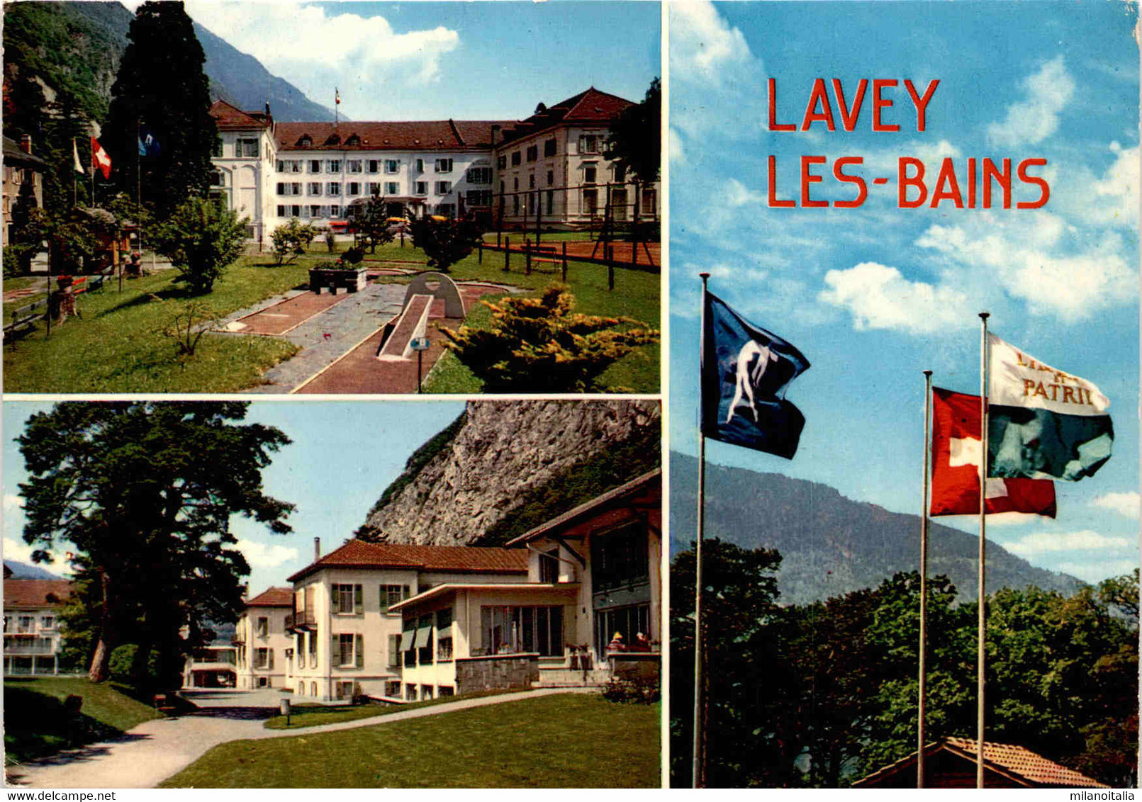 Lavey-les-Bains - 3 Bilder (31) * 23. 2. 1971 - Lavey