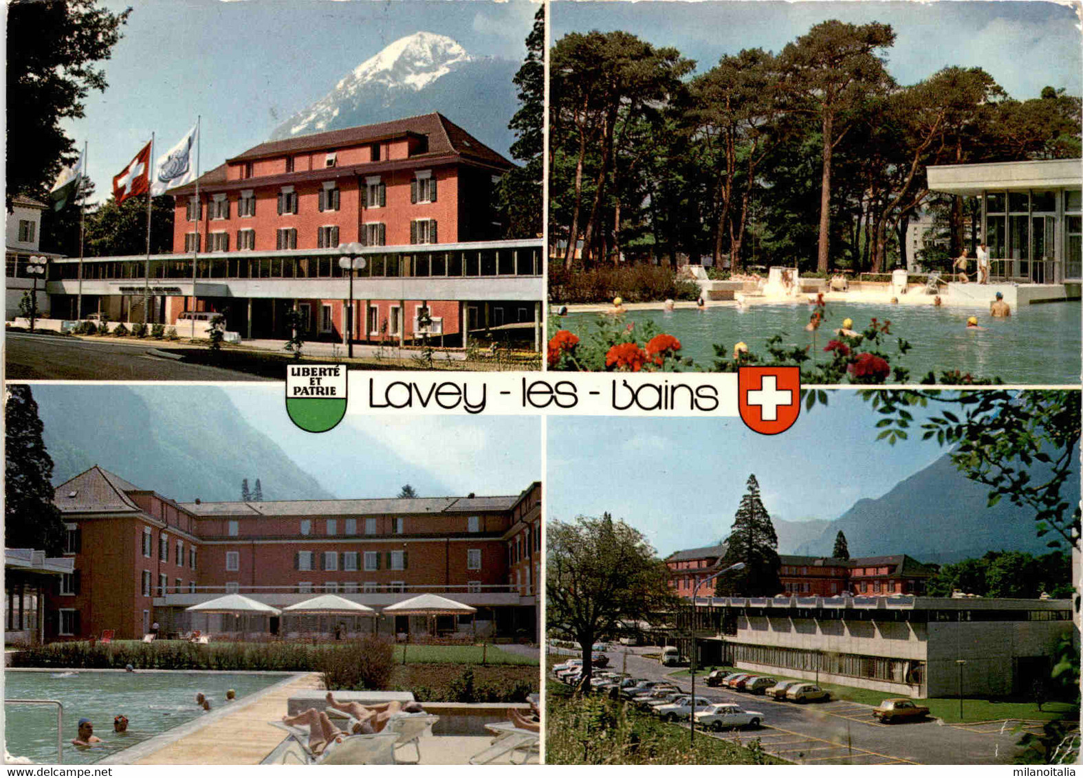 Lavey-les-Bains - 4 Bilder (8839) * 7. 5.1980 - Lavey