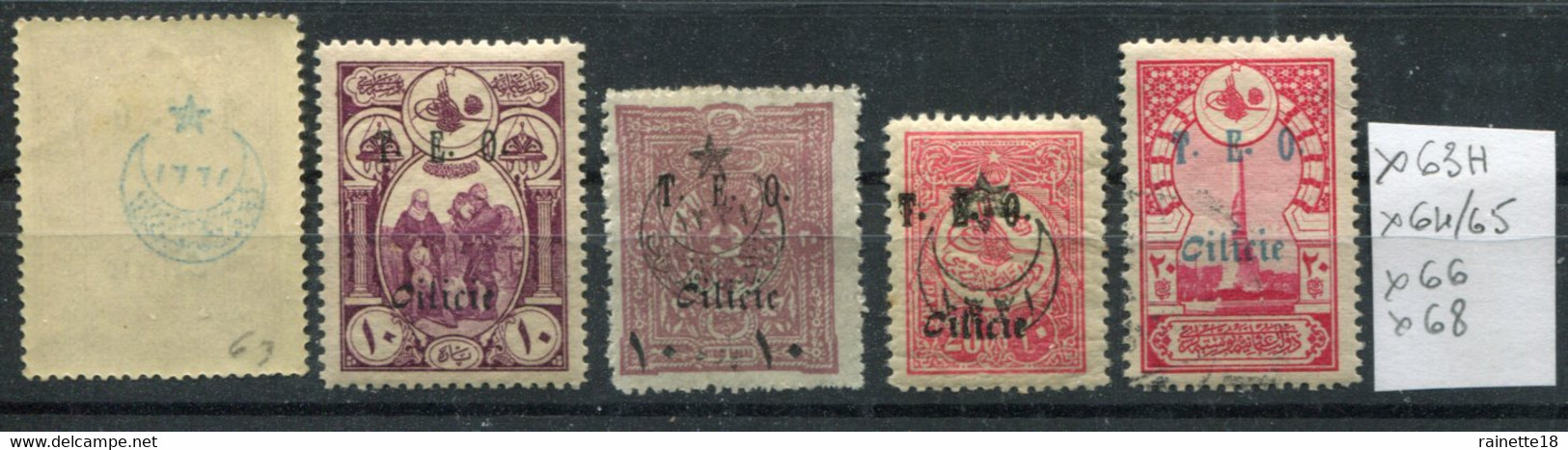 Cilicie       Divers  T.E.O  * - Unused Stamps