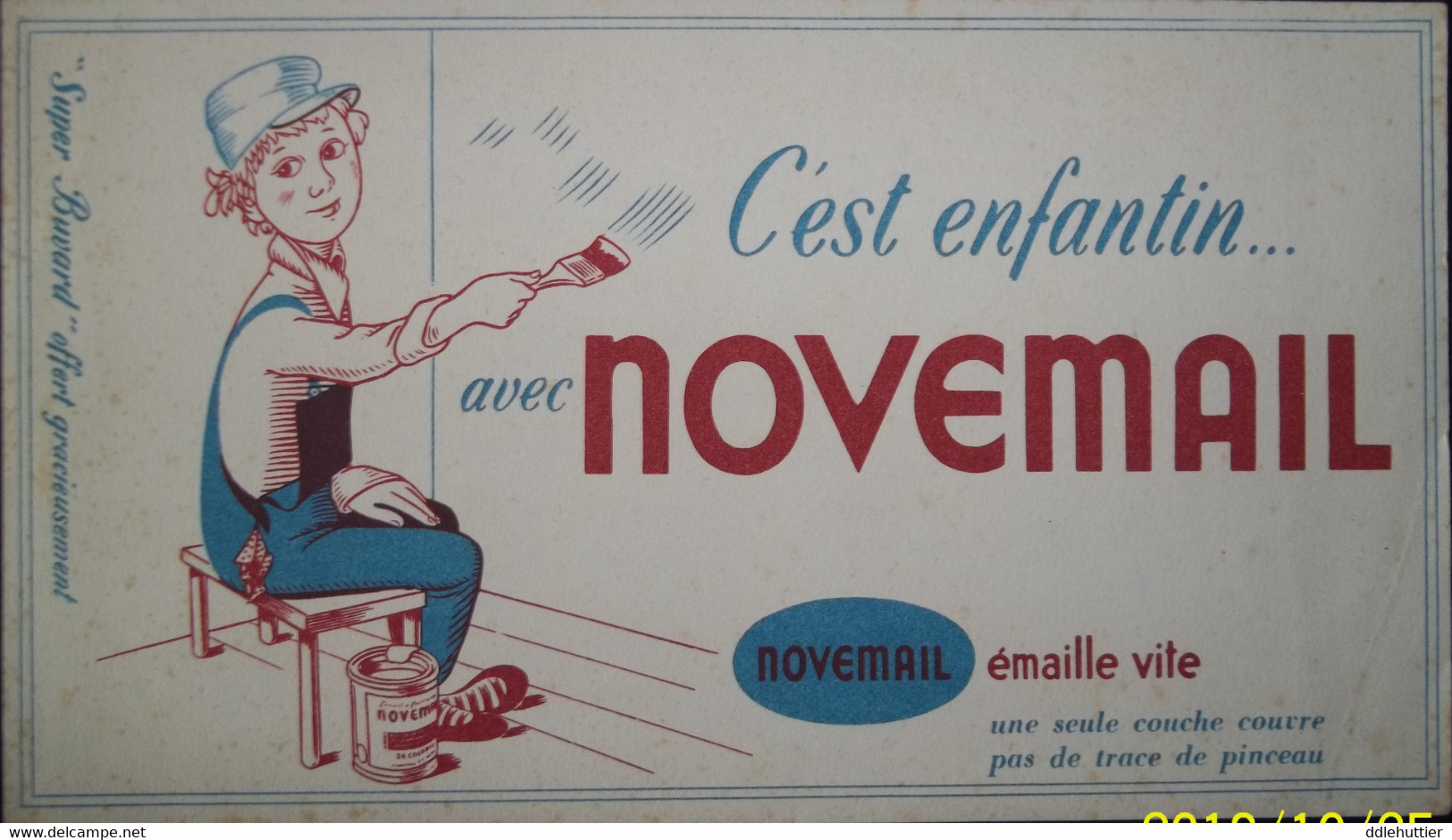 Buvard – NOVEMAIL - Peintures