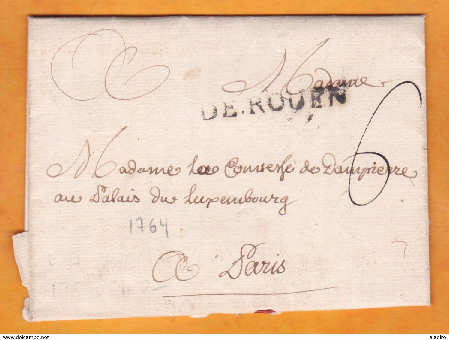 1778 - Marque Postale DE TOULOUSE Sur Lettre Pliée Avec Correspondance Vers La Devèze Près Sémalens Via Puylaurens, Tarn - 1701-1800: Precursors XVIII