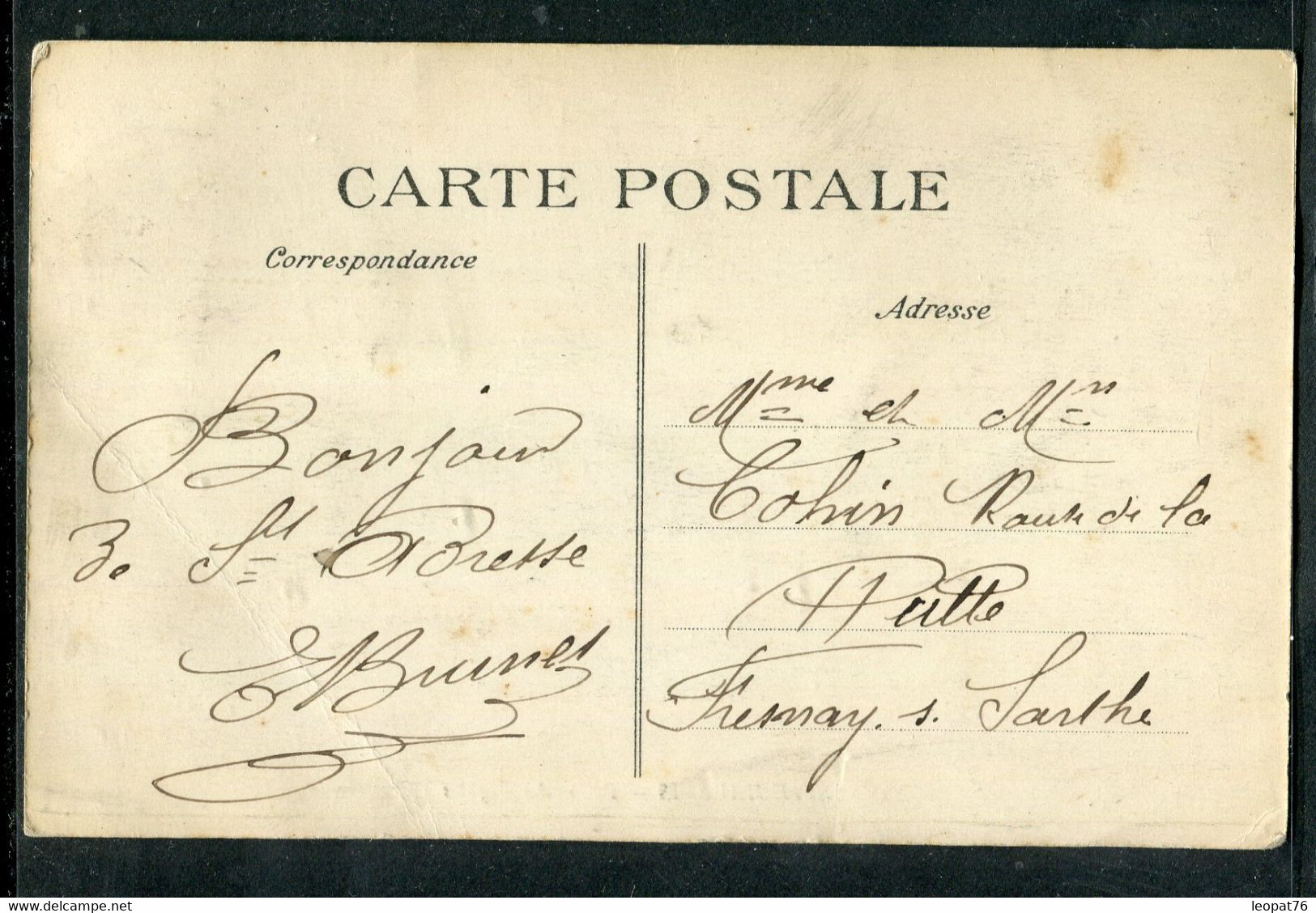 Belgique - Affranchissement Du Havre Sur Carte Postale ( Gouvernement En Exil ) - Réf J 5 - Altri & Non Classificati