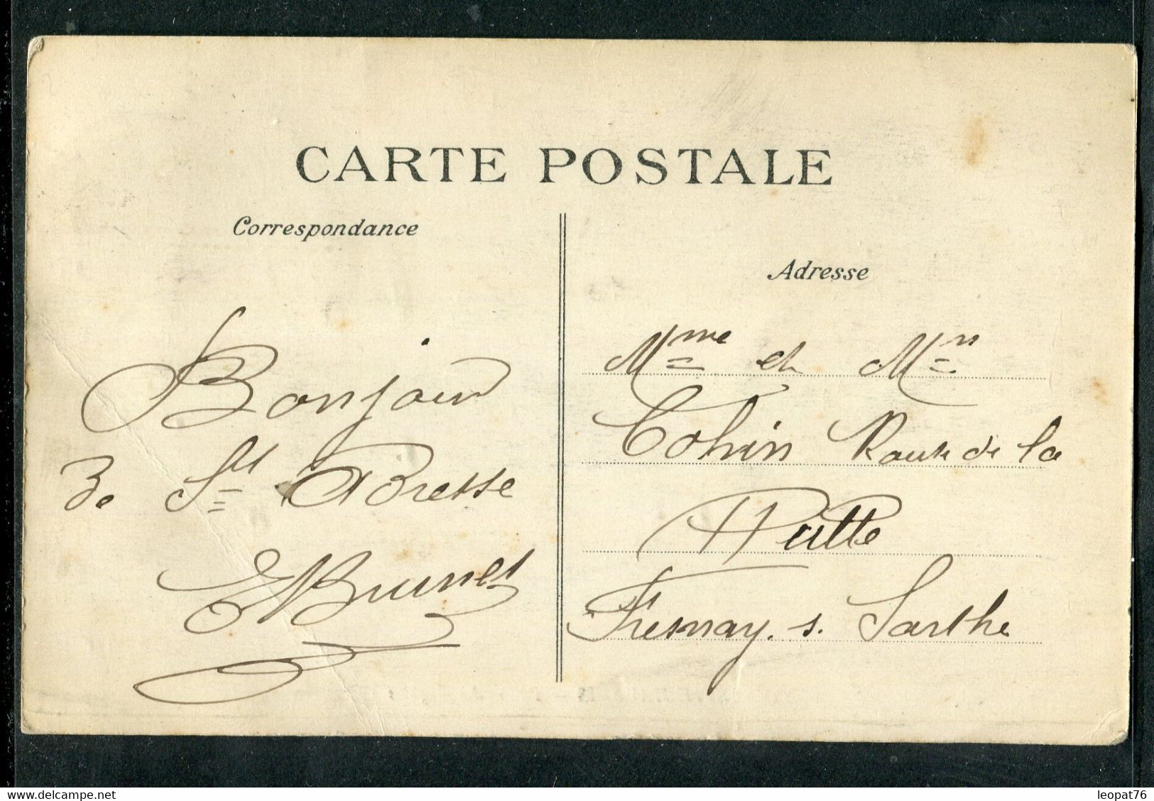 Belgique - Affranchissement Du Havre Sur Carte Postale ( Gouvernement En Exil ) - Réf J 5 - Andere & Zonder Classificatie