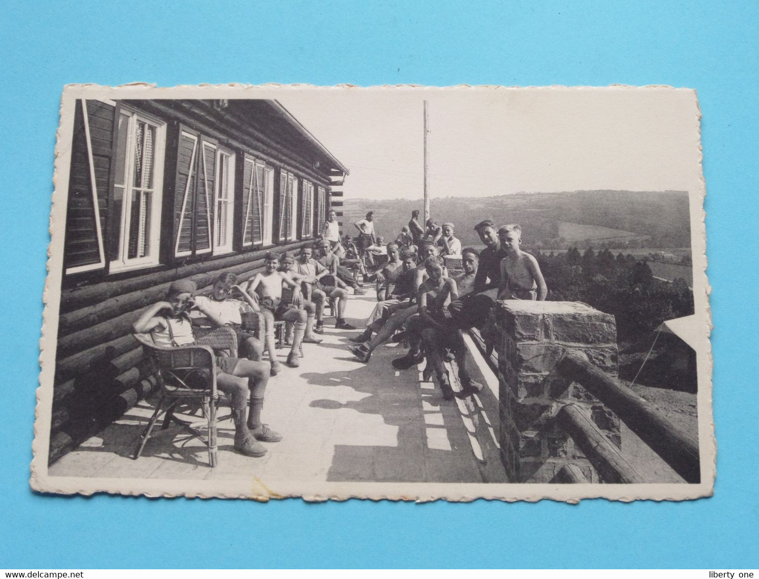 Auberge Du C.A.P.C.I. à RENDEUX-HAUT / La Terrasse - Solarium ( Anc. Durr Et Fils ) Anno 19?? ( Zie/voir Photo ) ! - Rendeux