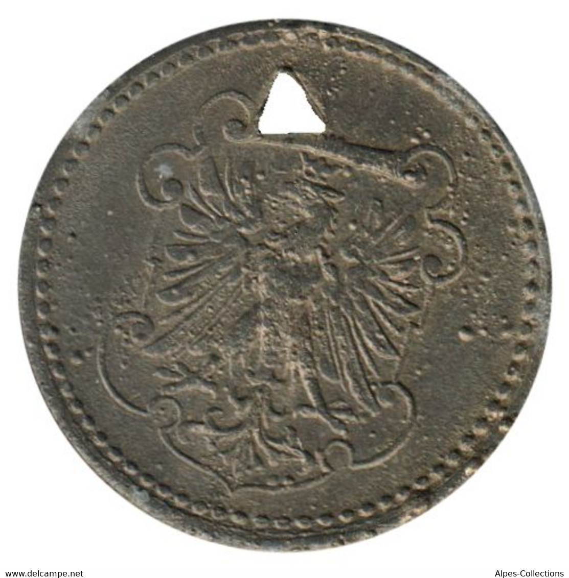 ALLEMAGNE - FRANKFURT - 10.7 - Monnaie De Nécessité - 10 Pfennig 1917 - Monétaires/De Nécessité