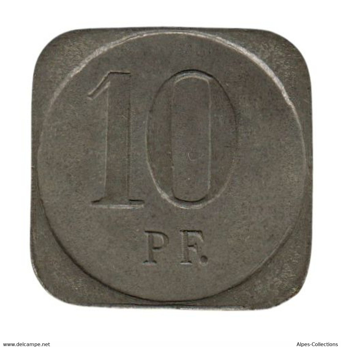 ALLEMAGNE - FREUDENSTADT - 10.1 - Monnaie De Nécessité - 10 Pfennig 1918 - Monétaires/De Nécessité