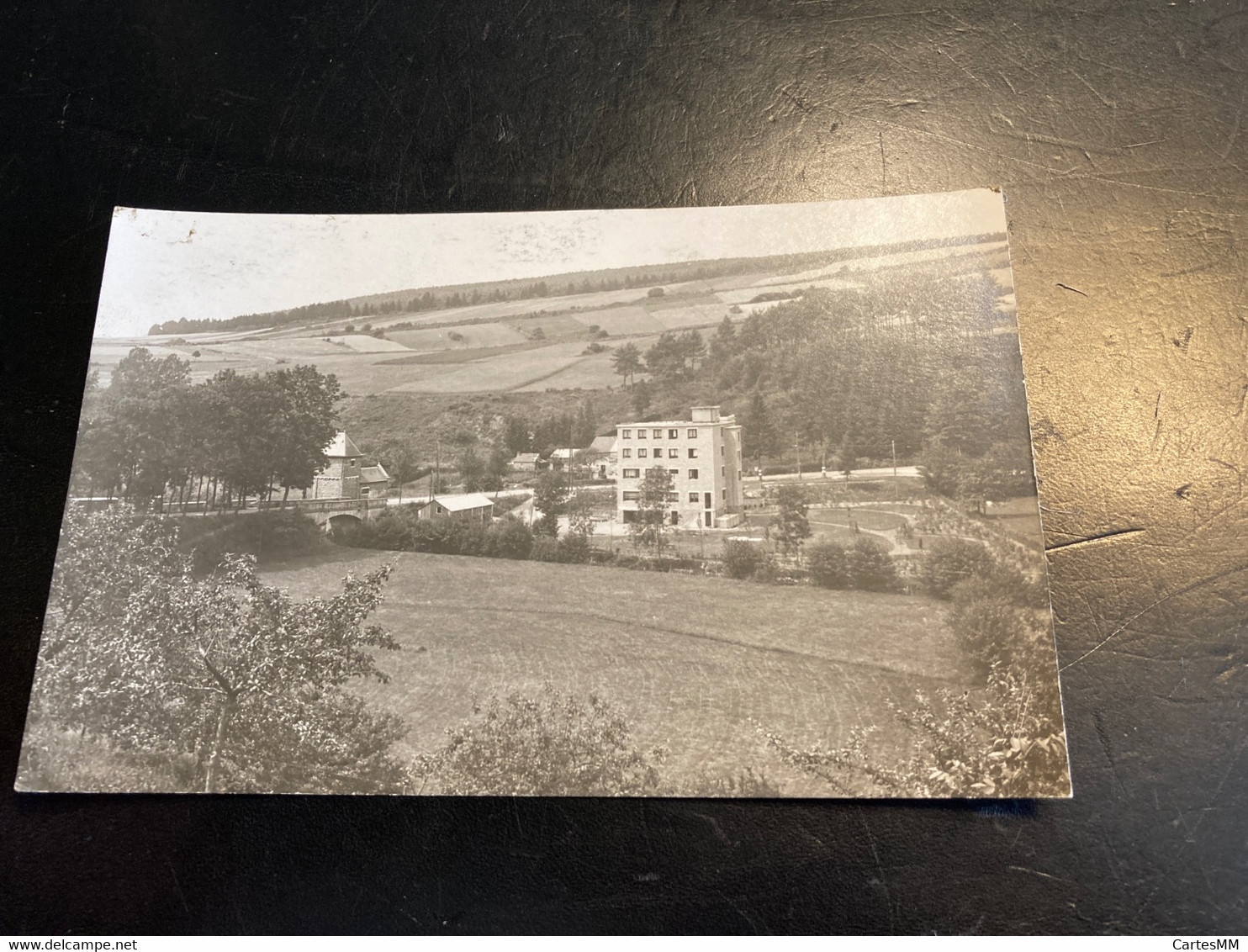 Erezée Au Pont Et Hotel La Clairière  Carte Photo Photographe Fassotte - Erezée