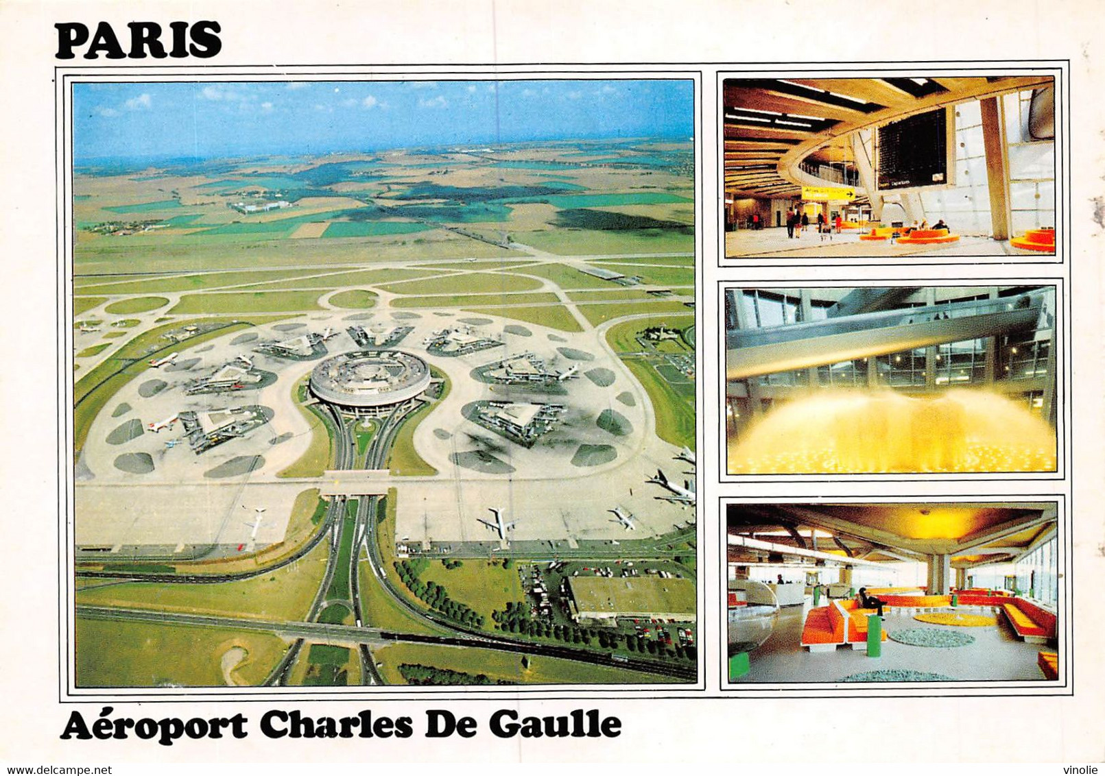 P-FL-M-22-1241 : ROISSY-EN-FRANCE. AEROPORT CHARLES DE GAULLE - Roissy En France