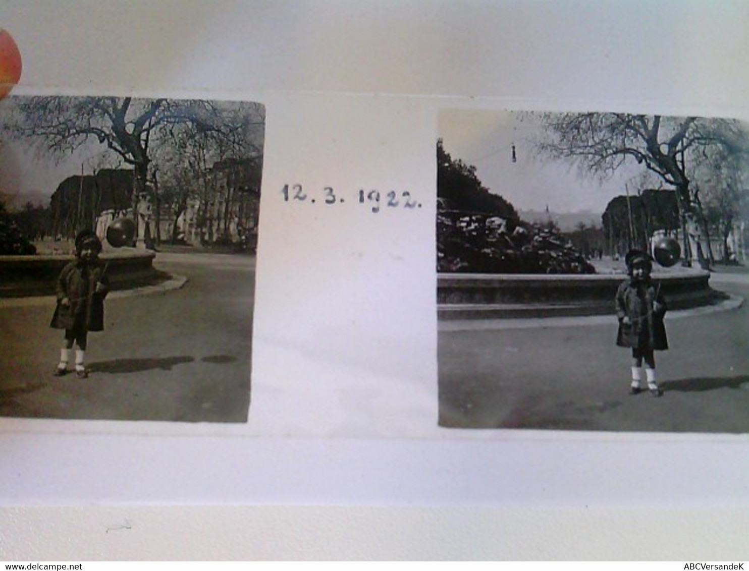 2 Stereoglasplattenbilder (Weimarer Republik), Reichkanzler Dr. Karl Joseph Wirth (Vertrag Von Rapallo). Bisla - Fotografie