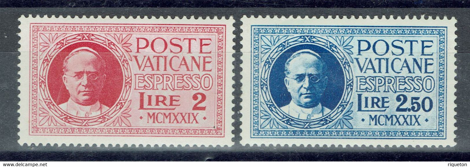 Vatican - 1929 - Timbres Pour Lettres Par Exprès - N° 1 & 2 - Neufs - XX - MNH - - Eilsendung (Eilpost)