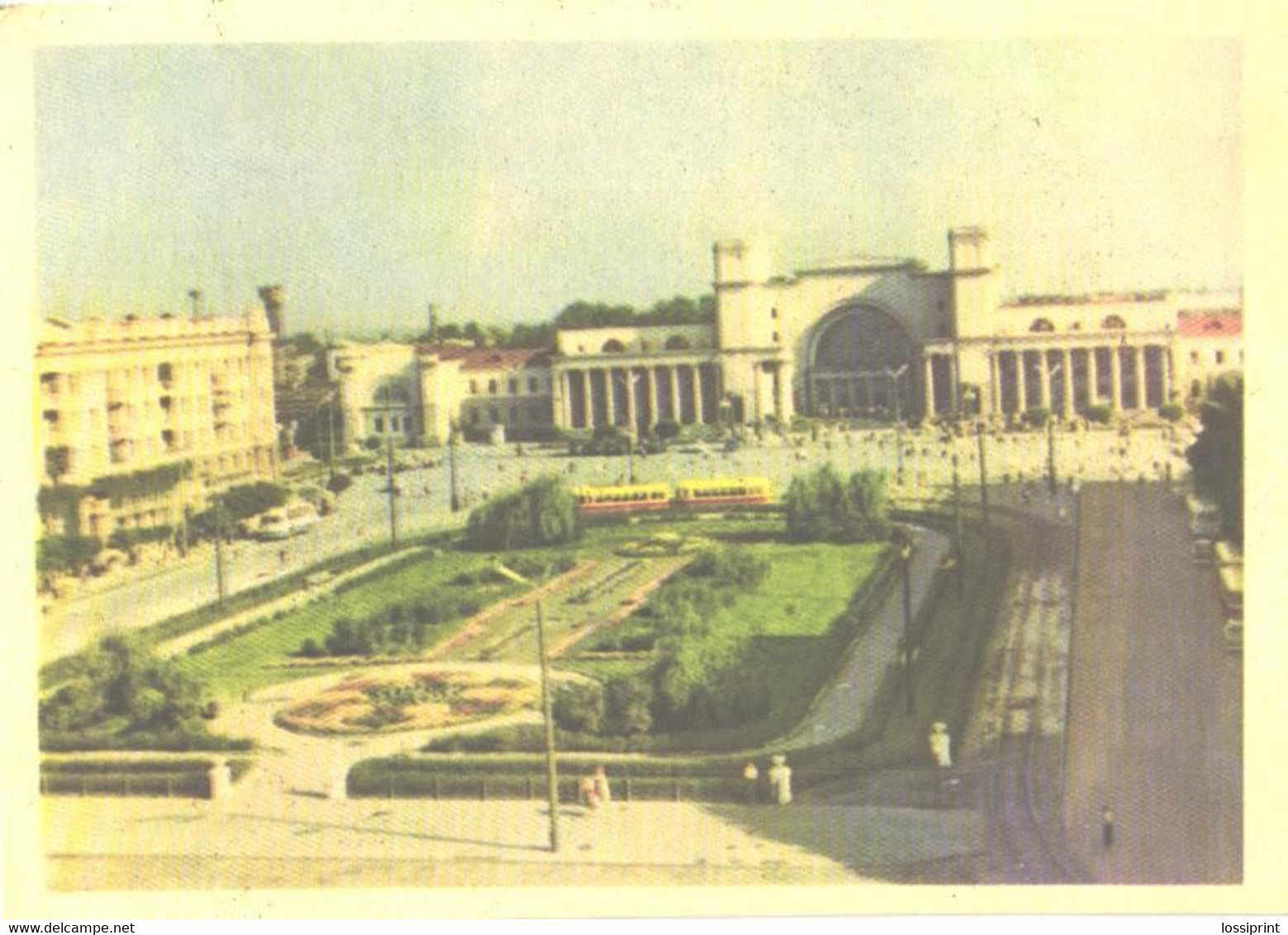 Ukraine:Dnepropetrovsk Railway Station - Gares - Sans Trains