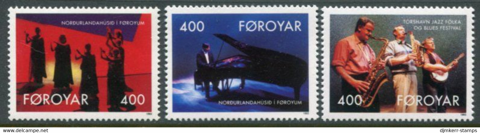 FAROE IS. 1993 Nordic House MNH / **.  Michel 243-45 - Faroe Islands