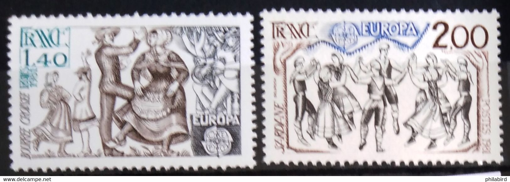 EUROPA 1981 - FRANCE                    N° 2138/2139                        NEUF** - 1981