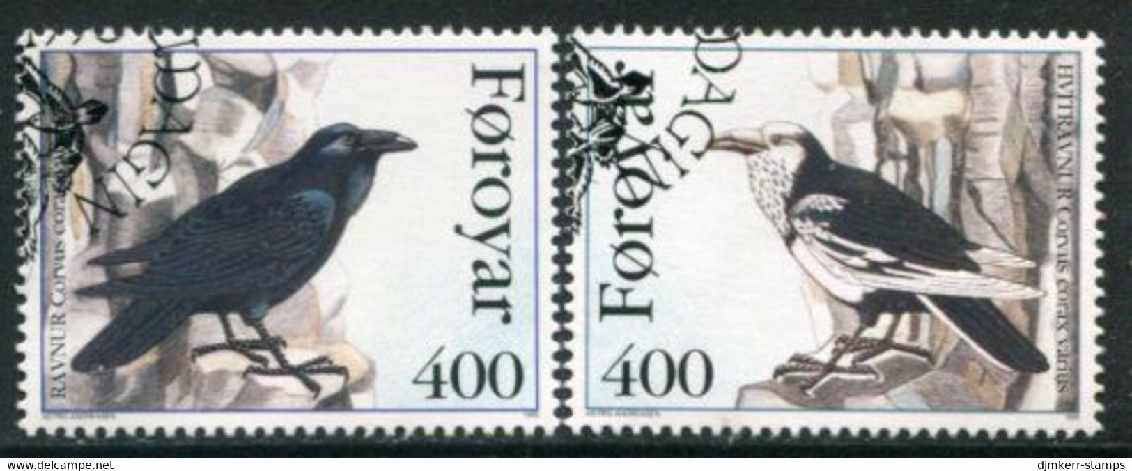 FAROE ISLANDS 1995 Faeroese Ravens  Used.  Michel 283-84 - Faroe Islands
