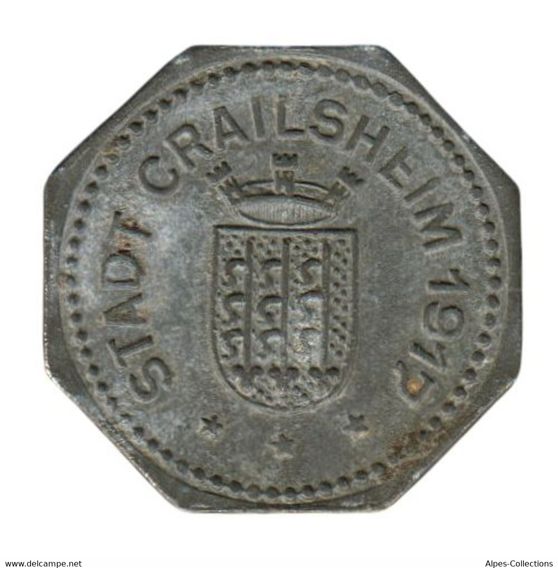 ALLEMAGNE - CRAILSHEIM - 05.1 - Monnaie De Nécessité - 5 Pfennig 1917 - Monétaires/De Nécessité