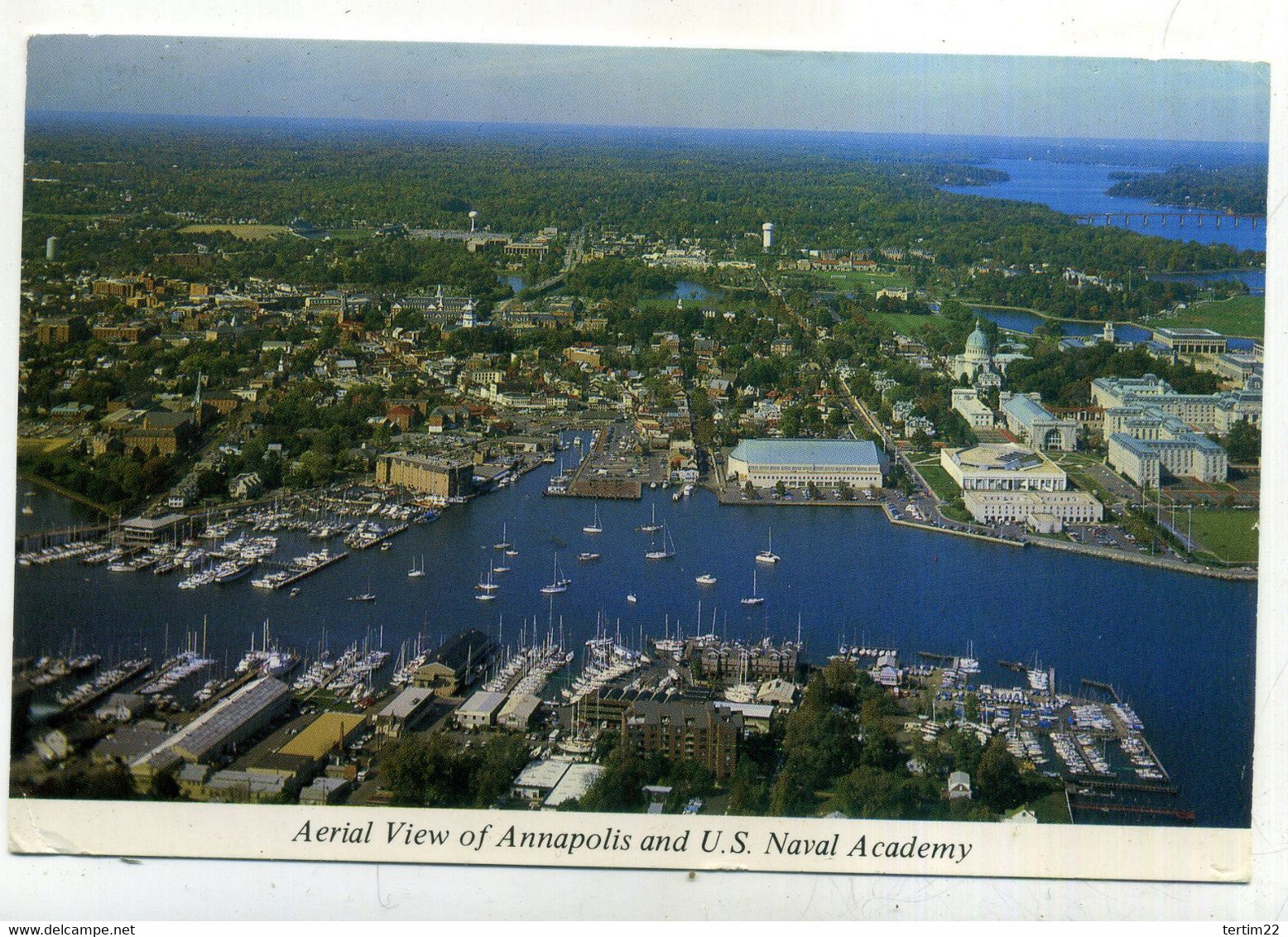 ( ANNAPOLIS  ) (MARYLAND  )(ETATS UNIS  )( VUE AERIENNE - Annapolis