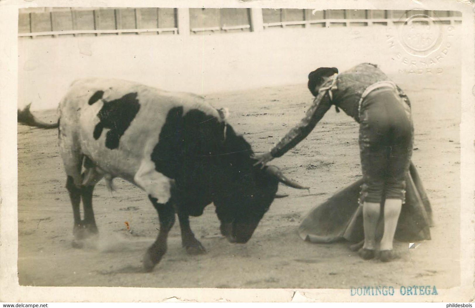 CORRIDA  Domingo ORTEGA  Matador , Toréro - Stierkampf