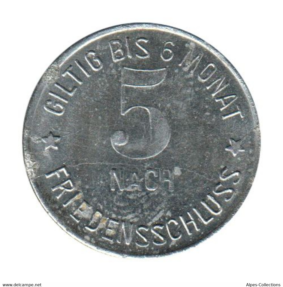 ALLEMAGNE - GARMISCH - 05.2 - Monnaie De Nécessité - 5 Pfennig 1917 - Monétaires/De Nécessité