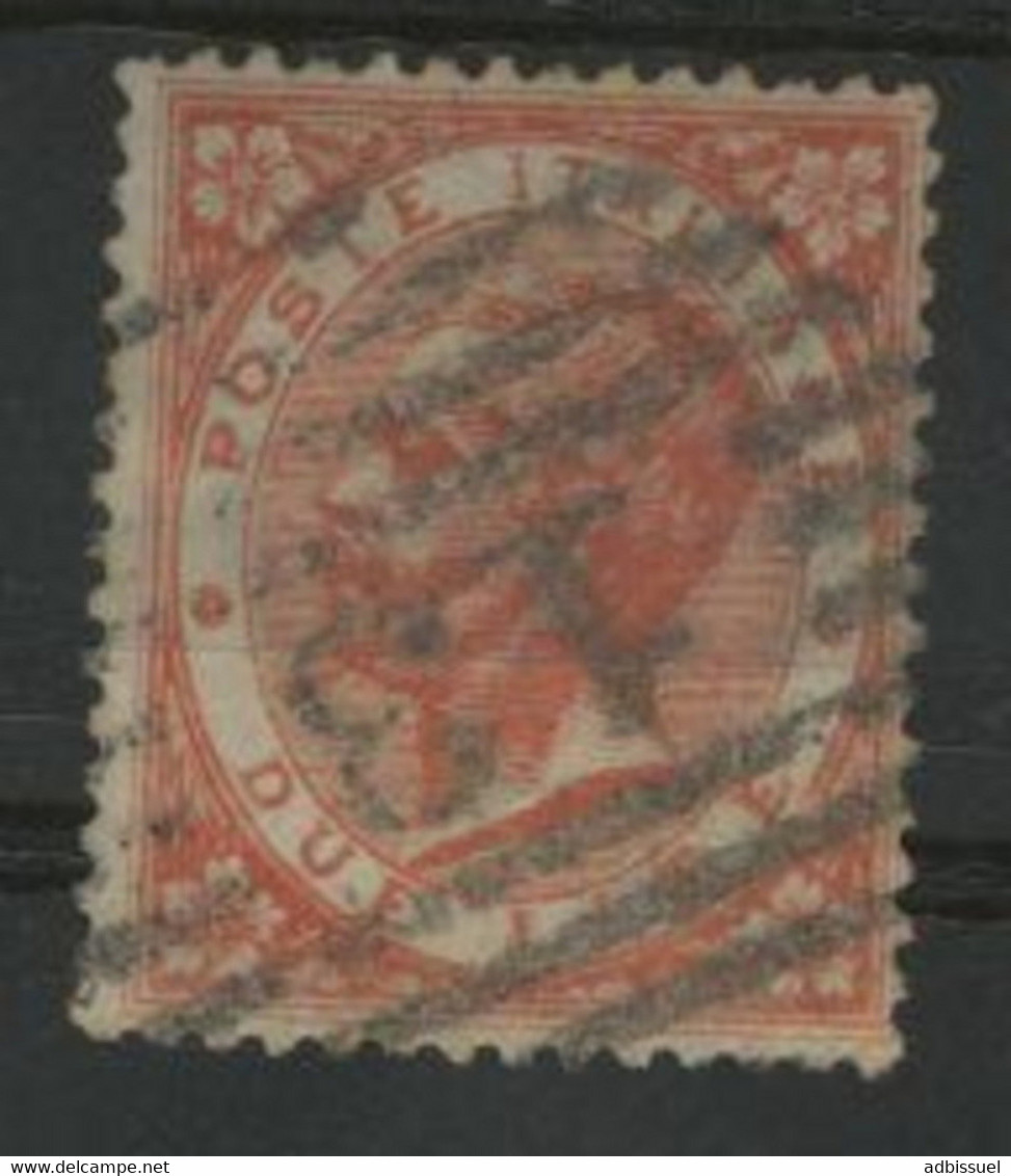 ITALIE ROYAUME N° 21, 1 Lire Rouge COTE 60 € Oblitéré. - Usados