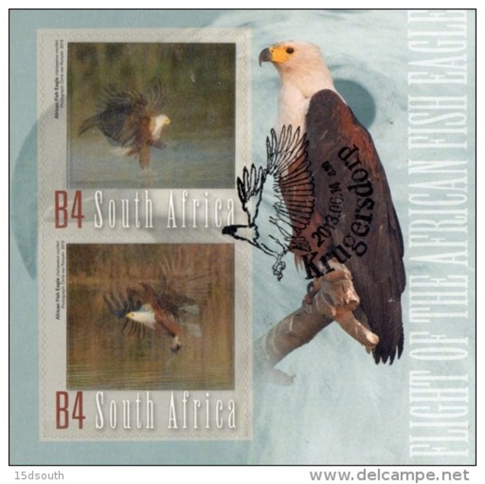 South Africa - 2013 Flight Of The Fish Eagle MS (o) - Used Stamps