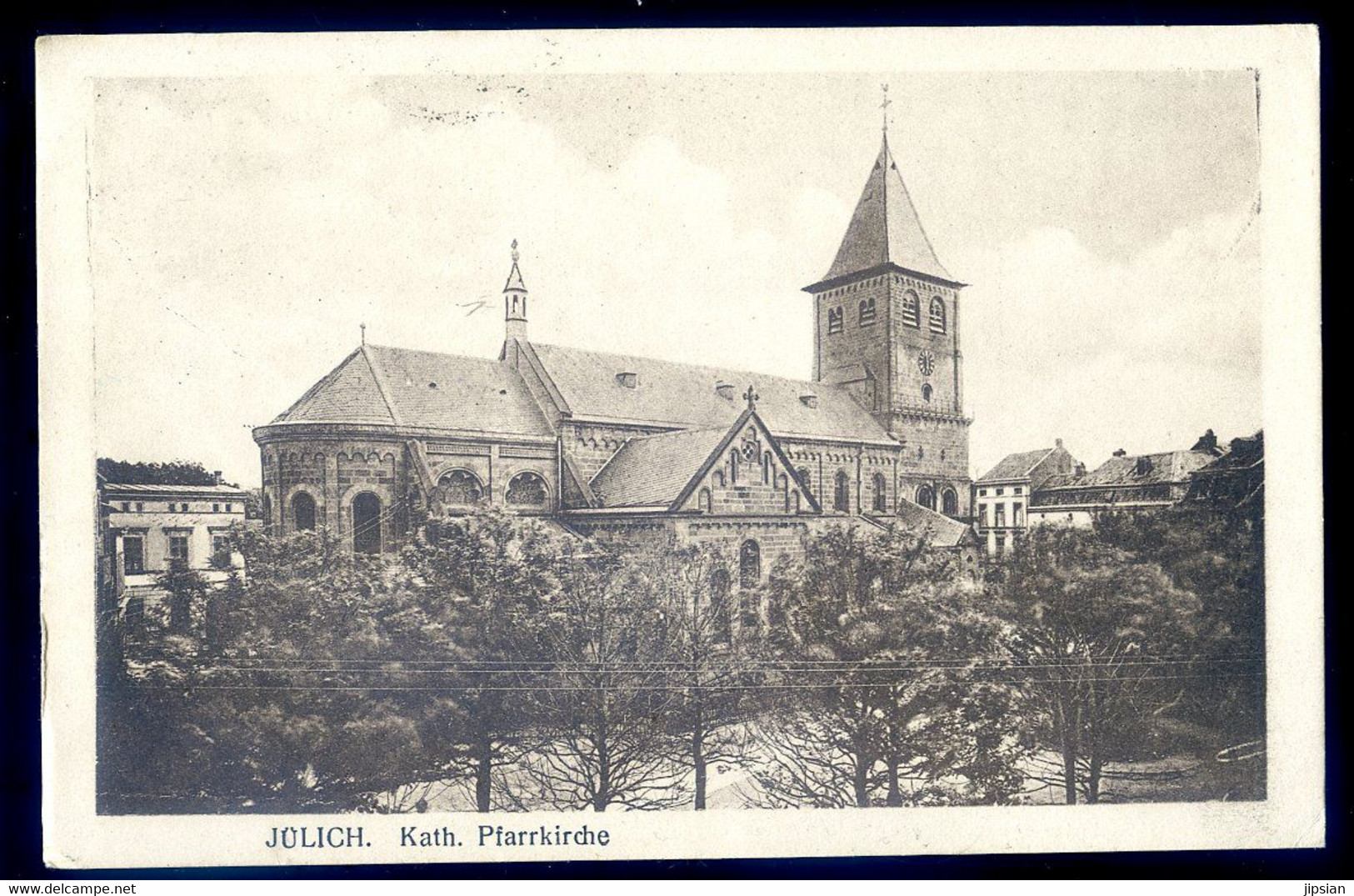 Cpa Allemagne Jülich Kath. Pfarrkirche  JA22-61 - Juelich